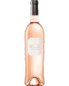 Helles Roséwein von Domaines Ott, Flasche mit elegantem Etikett für den BY.OTT 2024 Roséwein, stilvoll und ansprechend.